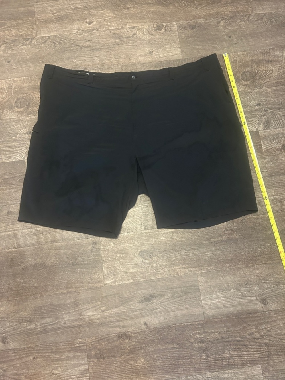 Callaway Black Men's Flat Front Golf Shorts
